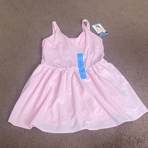 Light Pink Spaghetti strap active Dress